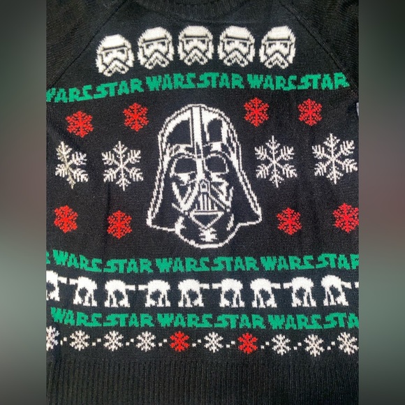 Darth Vader Holiday Sweater - Picture 3 of 4